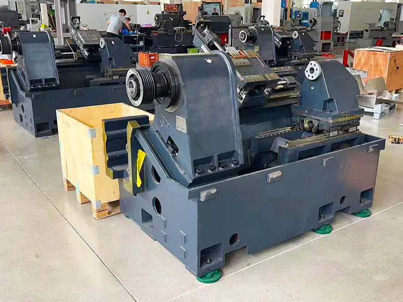 eğimli yataklı CNC torna tezgahı 2